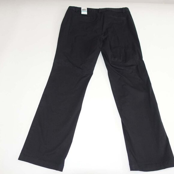 Dockers Women's Pure Shape Chino Pants Size 16 Medium NWT Black Mid Rise Khaki - Picture 6 of 8